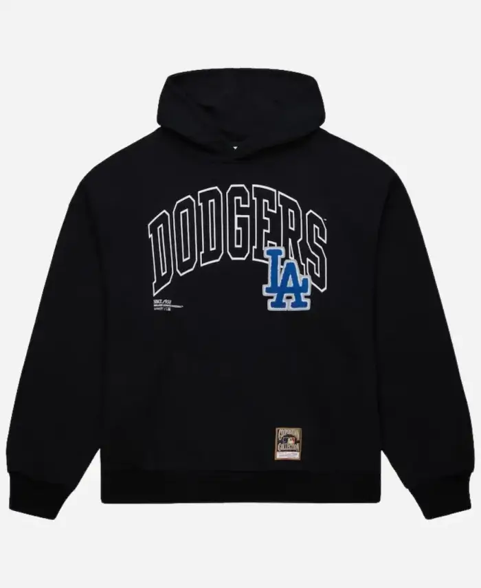 Los Angeles Dodgers Logo Over Pullover Hoodie
