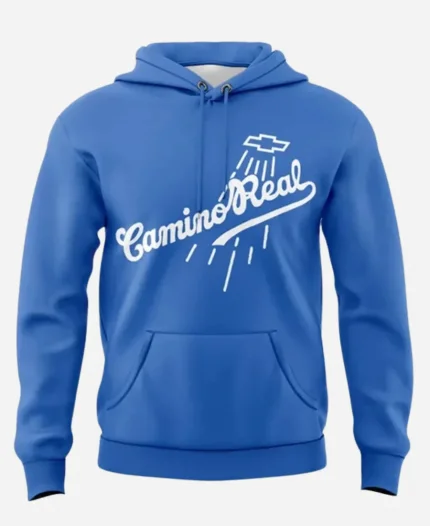 Los Angeles Dodgers x Teoscar Hernandez Camino Real Blue Pullover Hoodie