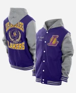 Los Angeles Lakers New Era Purple Jacket