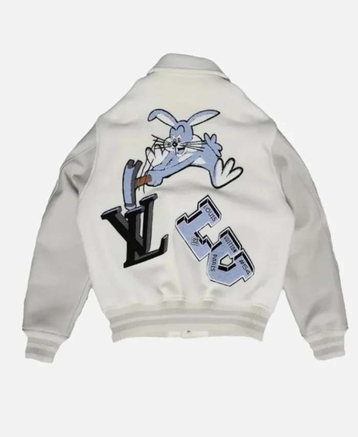 Louis Vuitton FW22 Lv Bugs Bunny Letterman Varsity Jacket