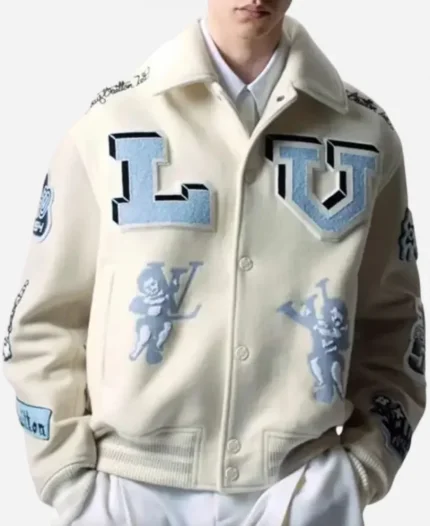 Louis Vuitton fw22 Varsity Jacket