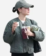 Lucy Hale Studio City 2025 Green Jacket
