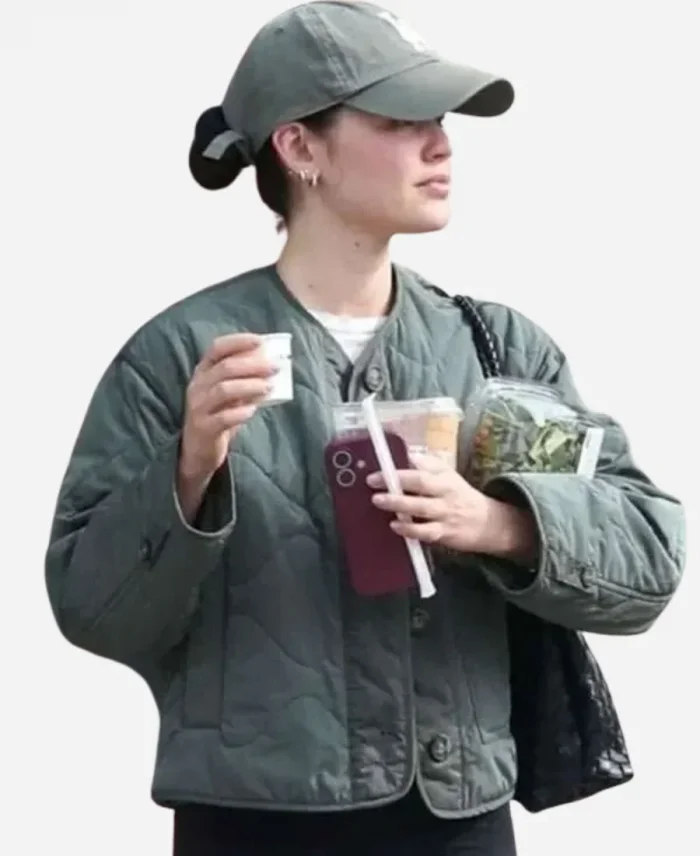 Lucy Hale Studio City 2025 Green Jacket