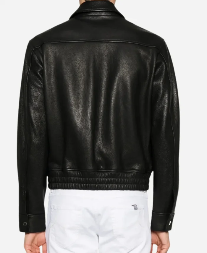 Luke Bryan American Idol S23 Stars Print Leather Jacket