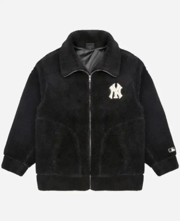 MLB 2025 New York Yankees Sherpa Jacket For Sale