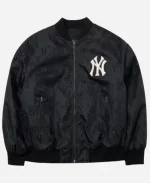 MLB New York Yankees Black Bomber Jacket
