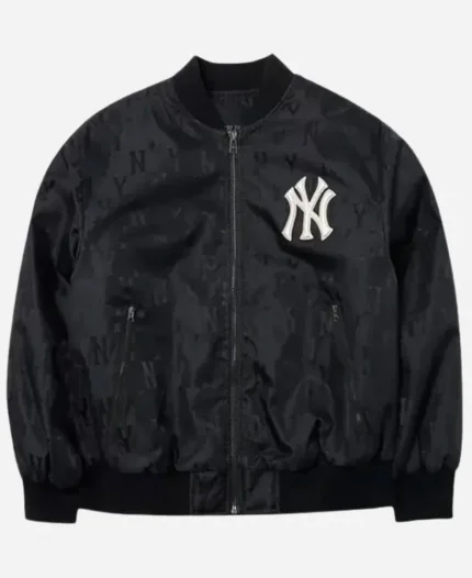 MLB New York Yankees Black Bomber Jacket