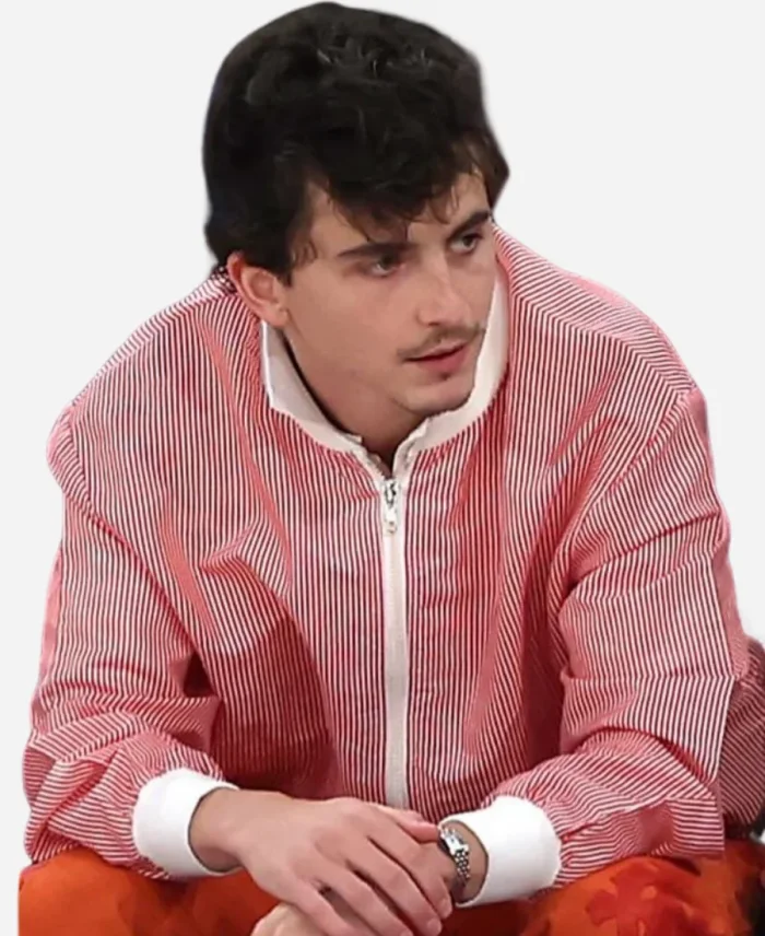 MSG NYC Timothee Chalamet Pink Jacket