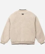 Major League Baseball 2025 New York Yankees Sherpa Bomber Jacket For Unisex