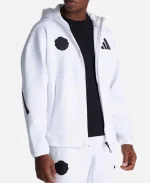 Manchester United Adidas Z.N.E. Full Zip Hoodie