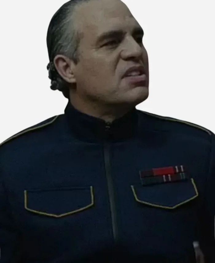 Mark Ruffalo Mickey 17 Blue Costume Jacket