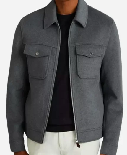 Mark Trent TV Series Found Season 02 Brett Dalton Blue Jacket