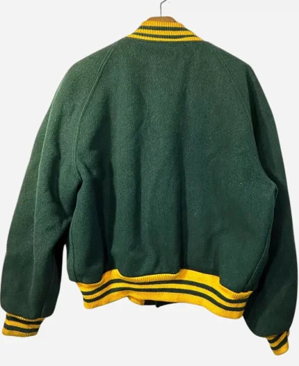 Marta Salinas The Scholarship Green Varsity Jacket
