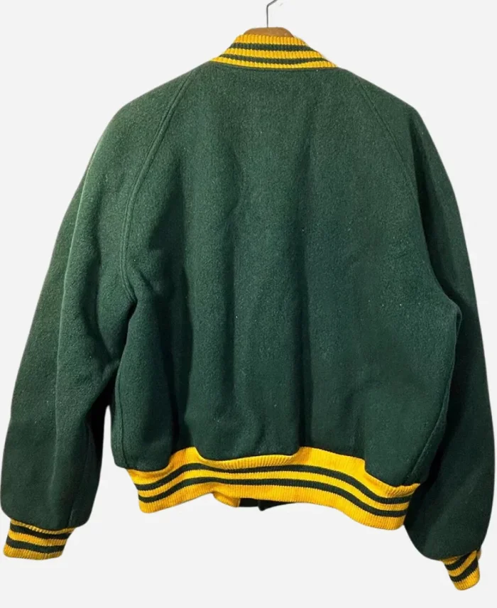 Marta Salinas The Scholarship Green Varsity Jacket