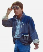 Marty Mcfly Denim Jacket