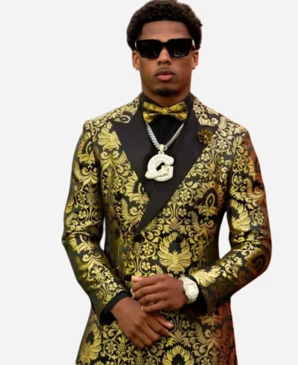 Matthew Golden 2025 NFL Draft Red Carpet Suit For Sale