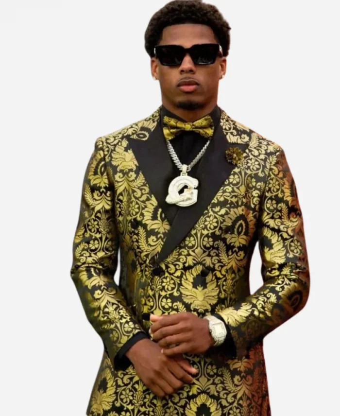 Matthew Golden 2025 NFL Draft Red Carpet Suit For Sale