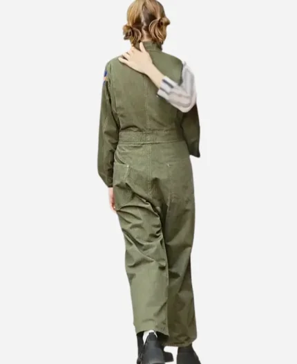 Maya Hawke Movie The Kill Room 2023 Grace Green Jumpsuit