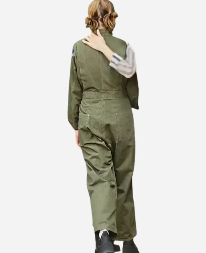 Maya Hawke Movie The Kill Room 2023 Grace Green Jumpsuit