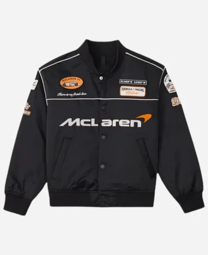 McLaren Bomber Black Jacket