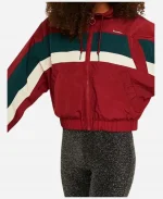 Megan Trower The Feud S01 Red Striped Jacket