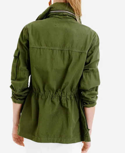 Meghan Markle Green J Crew Field Jacket For Sale