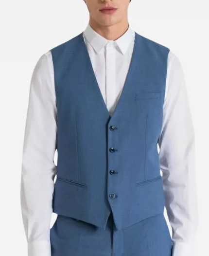 Men’s Blue 3 Piece Suit