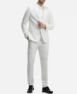 Men's Formal White Tuxedo Suit