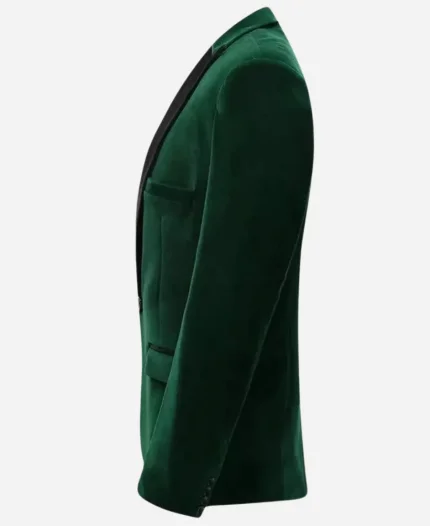 Men's Green Velvet Tuxedo Suit