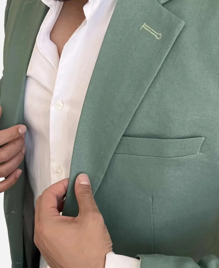 Men's Sage Green Formal Suit