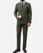 Men's Two Piece Green Suit