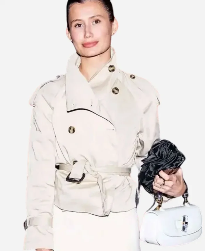 Met Gala 2025 Afterparty Delaney Rowe Beige Jacket