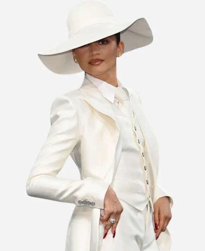 Met Gala 2025 Zendaya White Suit