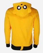 Mi Amor Yellow Oversized Zipper Hoodie For Unisex