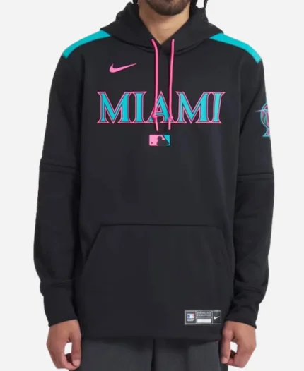 Miami Marlins Nike 2025 City Connect Hoodie