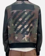 Michael Bublé The Voice S27 Camouflage Bomber Jacket