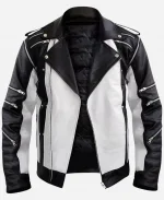 Michael Jackson Black & White Pepsi Leather Jacket