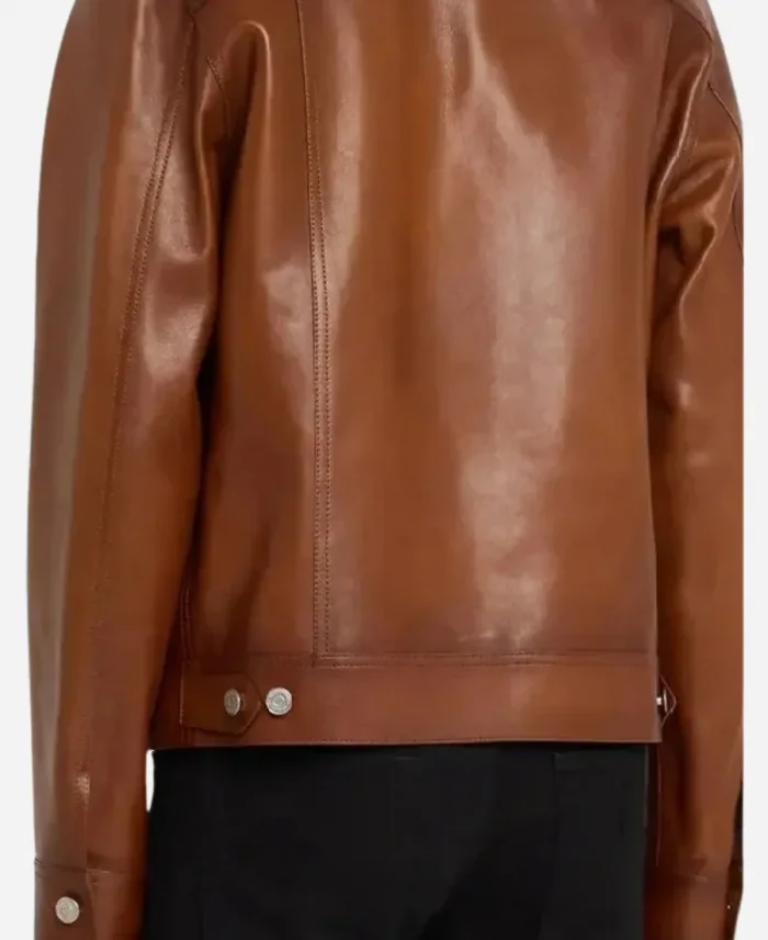 Mike Epps Brown Leather Jacket