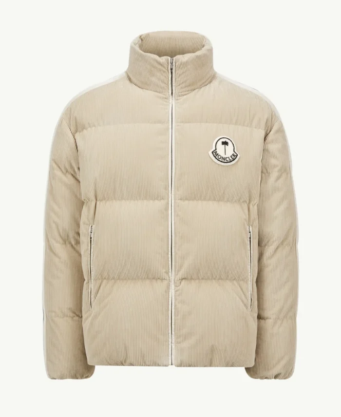 Moncler x Palm Angels Abrolhos Beige Corduroy Jacket