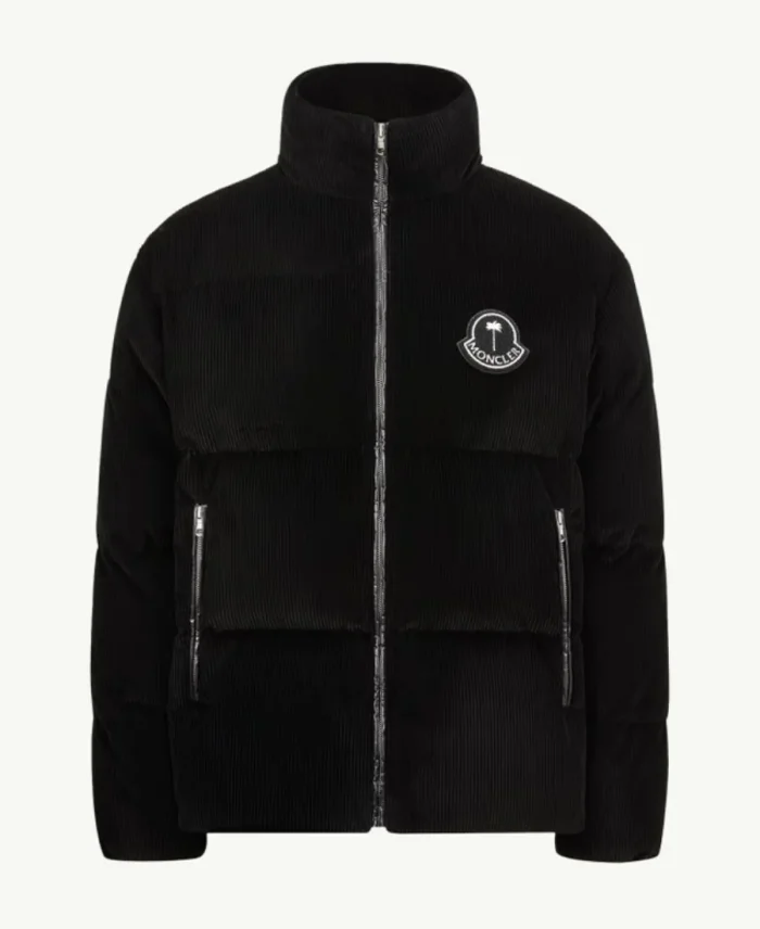 Moncler x Palm Angels Abrolhos Black Corduroy Jacket