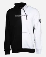 Montreal Canadiens Mitchell & Ness Night & Day Fleece Black And WhitePullover Hoodie