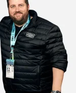 My Dead Friend Zoe Robert Paschall Jr. Black Puffer Jacket