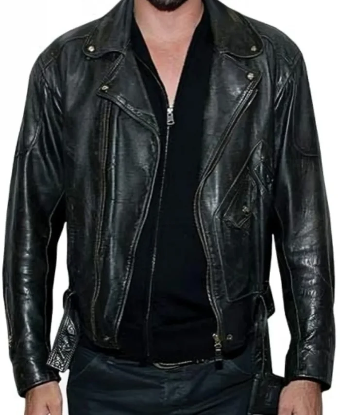 My Fault London Matthew Broome Leather Black Jacket