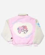 My Melody and My Sweet Piano Pink Varsity Jacket
