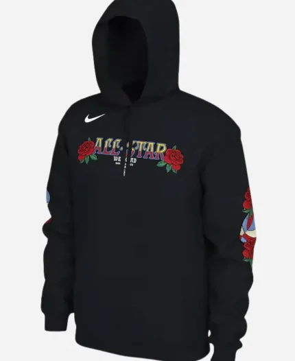 NBA 2025 All-Star Game Club Black Pullover Hoodie