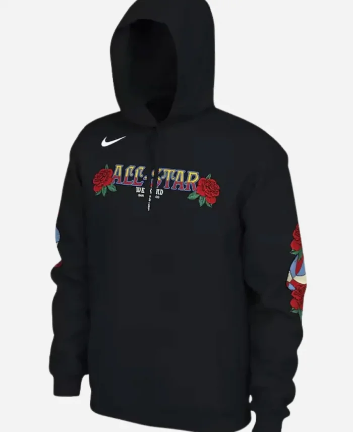 NBA 2025 All-Star Game Club Black Pullover Hoodie
