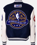 NBA All Star 2025 GSW Varsity Wool Jacket