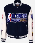 NBA All Star 2025 GSW Wool Jacket
