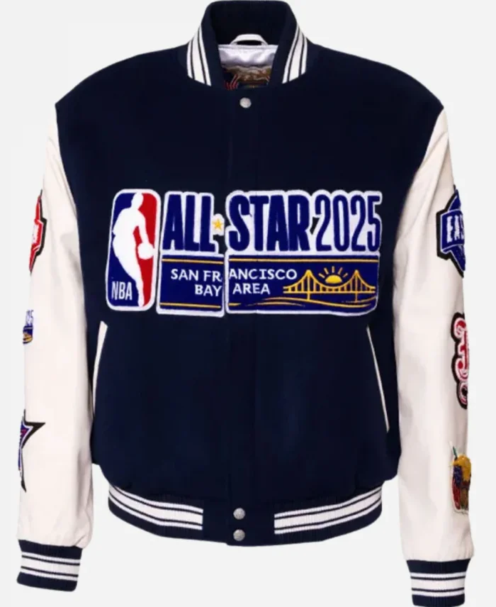 NBA All Star 2025 GSW Wool Jacket