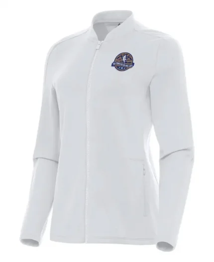 NBA All-Star Game 2025 Antigua Women White Jacket